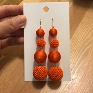 H&M Ball Drop Earrings NWT